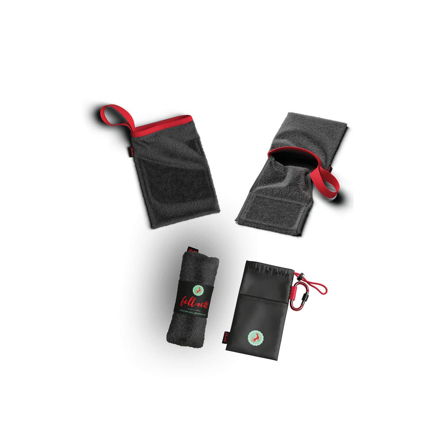fellnett Pfotenbeutel mit 2Go-Bag