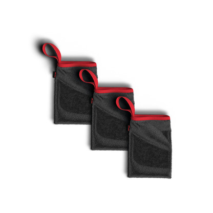 Dreierpack: fellnett Pfotenbeutel mit 2Go-Bag